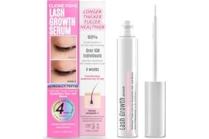 Clione Prime Korean Lash Serum - Sérum Para Pestañas Eyelash Serum to Grow Lashes Eyebrow Serum Eyelash Growth Serum Suero Para Pestañas Crecimiento Suero De Pestañas