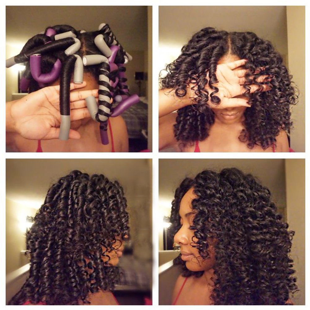 Buy Xccoco Hair 10 Pcs Package Flexi Rods Spiral Rollers 10