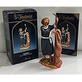 Fontanini by Roman Inc., Aquila The Tent Maker, 5" Village Collection, Nativity Figure and Accessories, Hand Sculpted and Painted