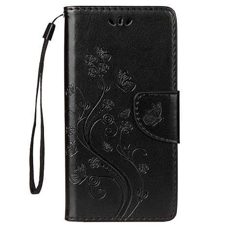 LEMORRY Hülle für BQ Aquaris X5 Plus Hülle Tasche Ledertasche Flip Beutel Schutz Schließung Stehening SchutzHülle Weich Silik