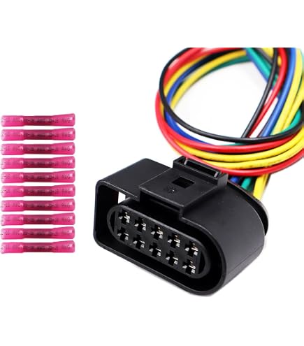Amazon.com: Generic 4F0937733B and 4F0937743B 10-Pin PVC Male