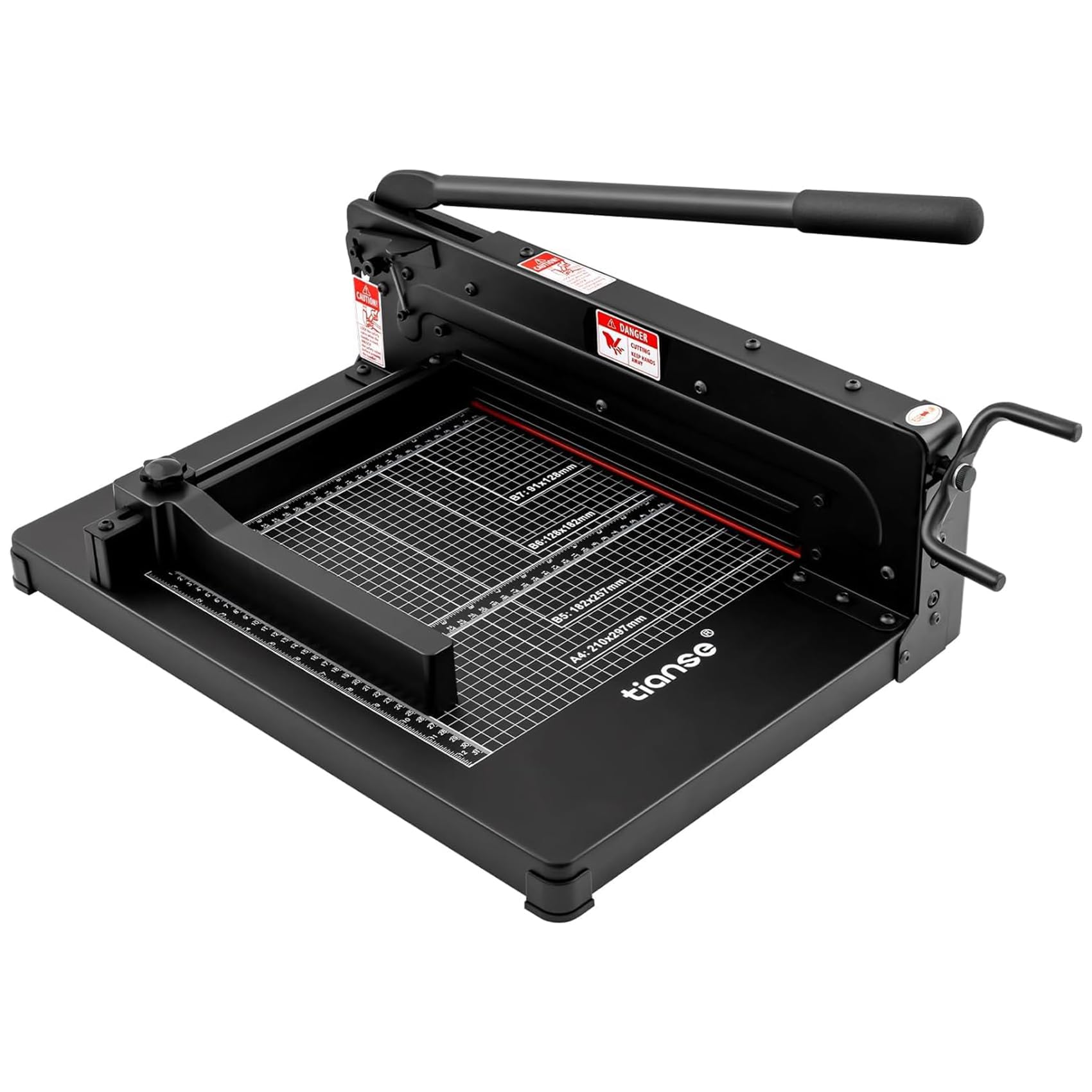 TIANSE Heavy Duty Guillotine Paper Cutter A4 12