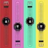 MoKo Silicone Watch Band for Garmin Forerunner 235 220 230 620 630 735XT - Black view 8