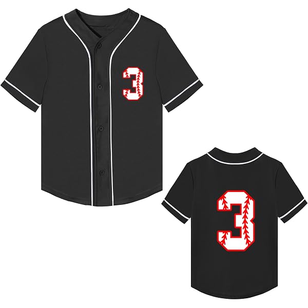 Amazon.com: Kids Baseball Jersey Boys 7th Birthday Gift Print