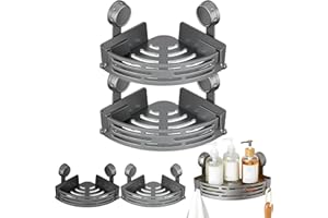 Triangle Suction Cup Shower Caddy,Suction Cup Corner Shower Shelf,2026-New Corner Showers Shelf Suctions Cups Showers Caddy C