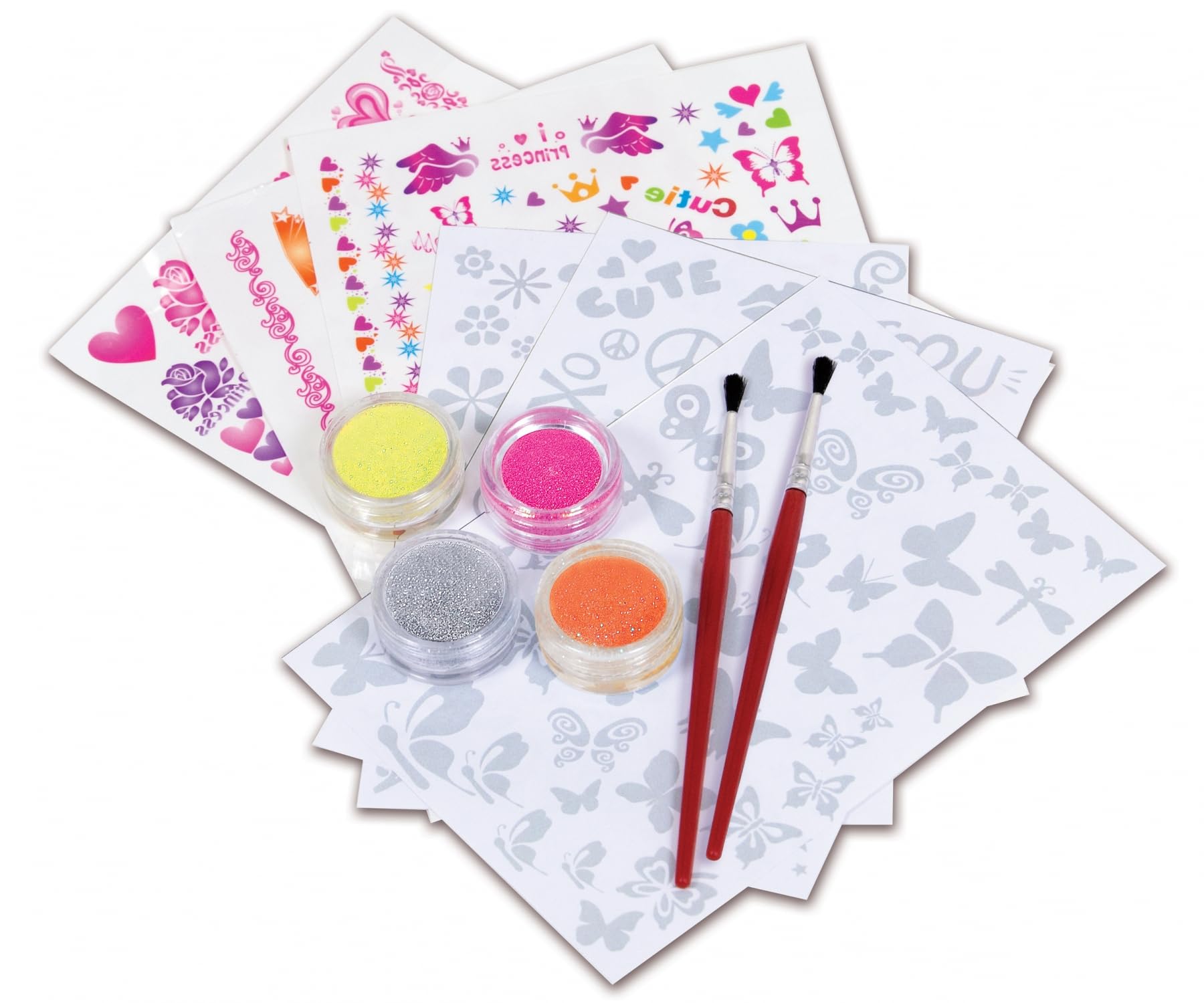 Simba 105562876 "Steffi Love Girls Glitter Tattoos Set