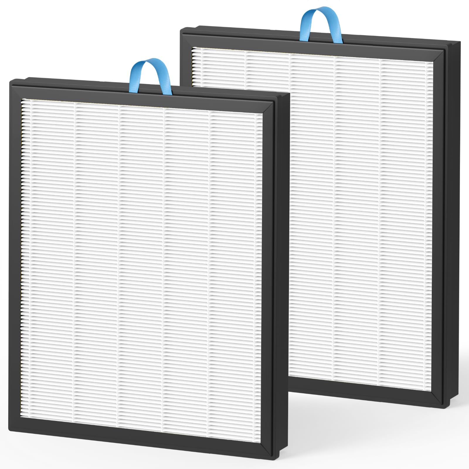 Photo 1 of Fil-fresh Vital 200S Replacement Filter for LEVOIT Vital 200S/200S-P Air Purifier, H13 True HEPA & Activated Carbon Filter, Replace Vital 200S-RF, White, 2-Pack