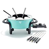 GreenLife 14 Cup Electric Fondue Maker Pot Set For
