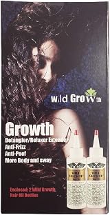 Wild Growth Oil 100ml Pack of 2 - Hair Growth Treatment for Longer Fuller Hair view 3