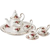 Royal Albert Old Country Roses Le Petite 9-Piece Tea Set