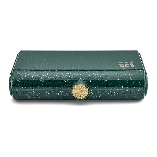 Caboodles Women's Take It Tote, Wicked Emerald Sparkle-Fun Citron