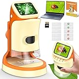 Microscope for Kids Pocket Portable 1000X 4K