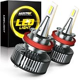 AUXITO H11 LED Bulbs H8 H9 LED Fog Lights, 80W 16,000LM Per Pair