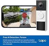 Tapo D210 Wireless Doorbell Camera 2K 3MP Battery Video Full Color Night Vision view 3