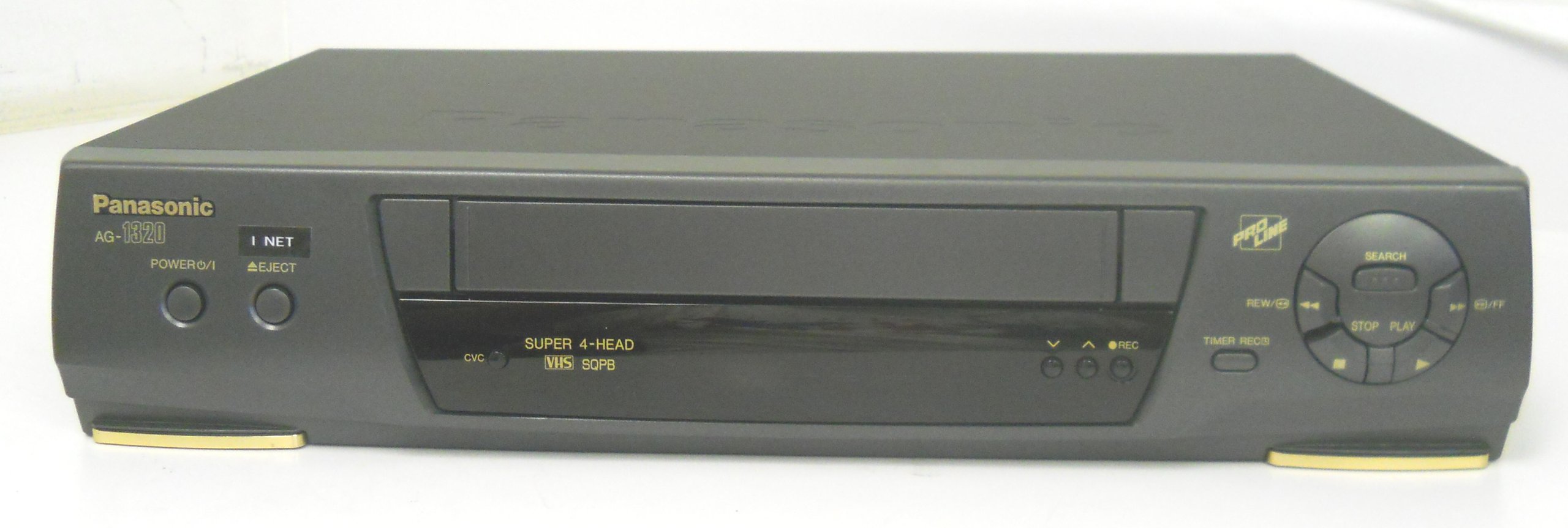Panasonic VCR AG-1320 AG1320P Pro Line Super 4 Head SQPB VHS Video Cassette  Recorder