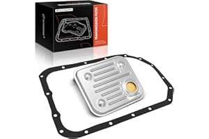 A-Premium Automatic Transmission Fluid Filter with Pan Gasket, Compatible with - 1991-2015 - Chevy Silverado 1500 2500 HD, Ta