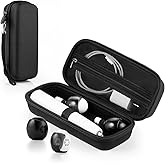 Frekare Toothbrush Travel Case Compatible with Oral-B/Oral-B Pro 1000/Philips Sonicare 4100 Electric Toothbrush, with Mesh Pocket for Accessories & 2pcs Toothbrush Head Covers for Protection