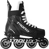 TronX Stryker Adjustable Senior Intermediate Junior Youth Roller Inline Hockey Skates