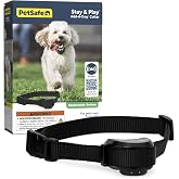 PetSafe Stay &amp; Play Wireless Fence Collar | Collar Only, Replacement, Extra, Add-A-Dog, Tone &amp; Static, Replaceable Battery, Waterproof, Dogs &amp; Cats 5 lb+, Neck 6-28 in