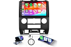 [4G+64G] Android Car Stereo for Ford Escape Kuga 2007-2012/ Mazda Tribute with Wireless Carplay Android Auto, Hodozzy 9 inch 