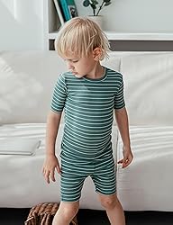 AVAUMA Stripe Pattern Newborn Baby Little Boys
