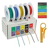 BOJACK 24 AWG Flexible Silicone Wire Electric Wire