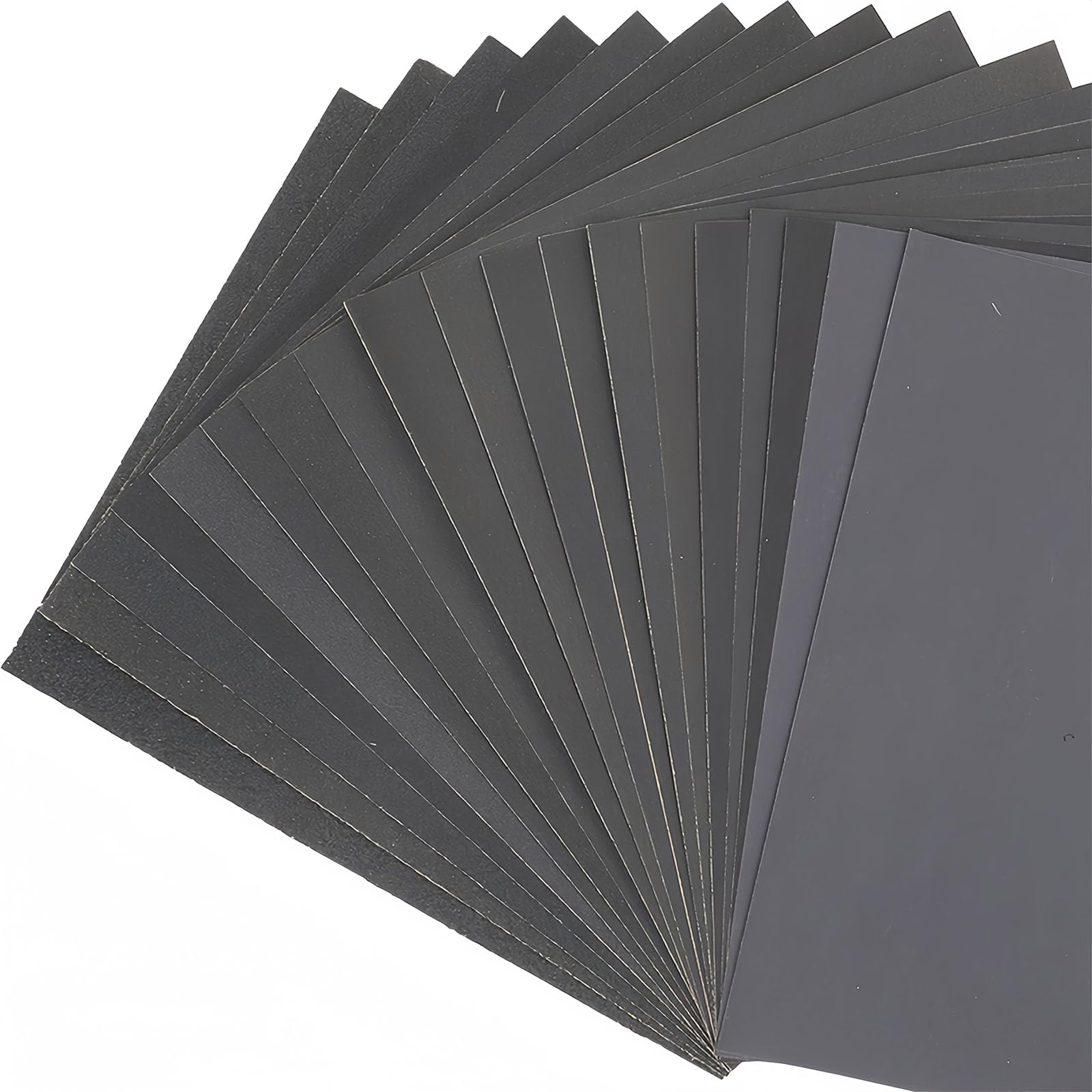 1200 Grit Sandpaper 230 x 280mm Dry and Wet Sandpaper 10 Pcs Polishing Abrasive Waterproof Paper