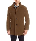 Dockers Men's Wool Melton Two Pocket Full Length Duffle Coat