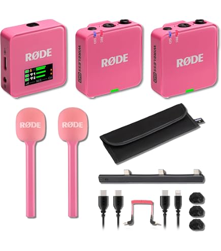 Amazon.com: Rode Wireless GO (Gen 3) Compact Wireless Microphone