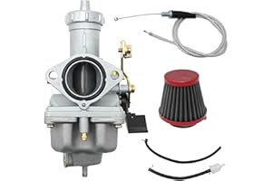 Vkinman PZ27 Carburetor Carb Kit Replacement for Honda Big Red 200 ATC200E ATC200ES ATC185 ATC185S ATC200 ATC200S ATC200M ATC