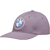 BMW Dot 5 Panel Cap – 100% Cotton Adjustable Hat Logo and Freude Embroidery - Vintage Violet - One Size Fits Most
