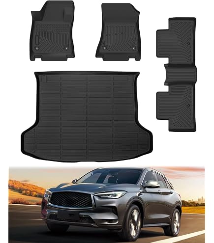 OMAC Cargo Mats Liner for Infiniti QX50 2019-2025 Waterproof TPE