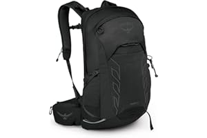 Osprey Talon 22L Men's Lightweight Hiking Backpack - Small Daypack for Travel & Camping, Black/Coal Grey