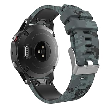 MoKo Garmin Fenix 6/6 Pro/5 Banda, Silicona Reemplazo Correa con ...