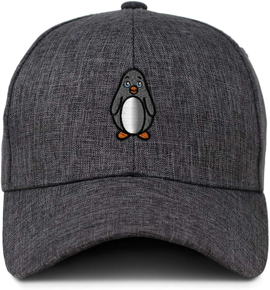Custom Baseball Cap Cute Penguin 