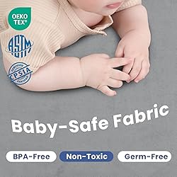 Baby Play Mat for Floor,1.3" Thick Memory Foam