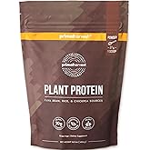 Primal Harvest Vegan Protein Powder for Nutritional Weight Support 20g Plant-Based Protein Per Serving from Fava Beans Chickpeas & Rice Chocolate Flavor 405g Gluten-Free Soy-Free No Added Sugar