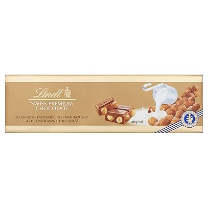 Lindt Sprungli Alpenvollmilch Nuss Tafel 300 G Amazon De Lebensmittel Getranke