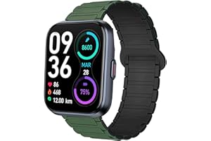 ID208 Plus, IDW13, IDW16, IDW17, IDW19, IDW20, IDW21, IDW23, IDW25, IDW26, IDW28 Smartwatch Bands, Lamshaw 22mm Sport Strap Replacement Watchband Compatible for Quican ID208 Plus 1.8 Inches, aeac ID208 Plus, WMK ID208 Plus 1.8 Inches Smart Watch