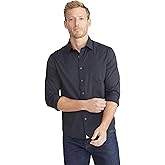 UNTUCKit Gironde - Untucked Performance Shirt for Men, Long Sleeve, Button down Dress shirt