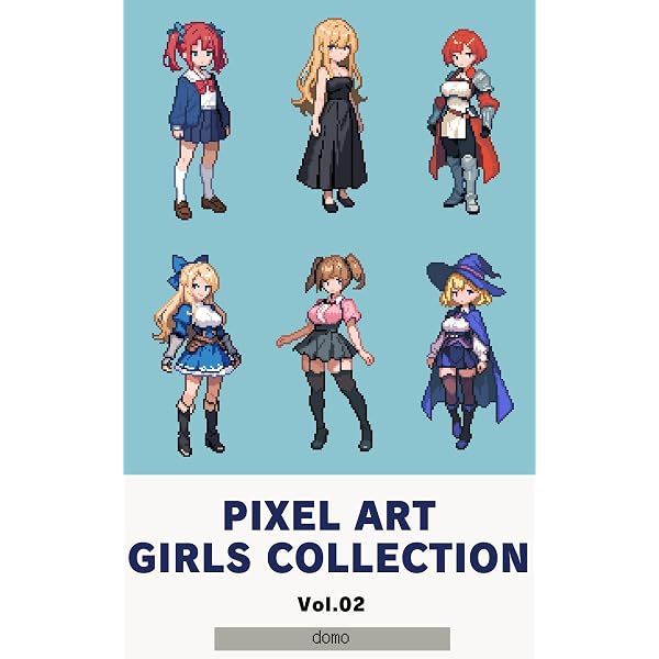 Amazon.com: Pixel Art Girls Collection (Japanese Edition) eBook