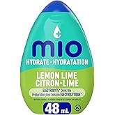 mio Sport Lemon Lime Liquid Water Enhancer, 12 ct Case