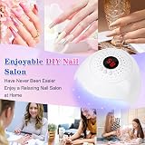 Awardroom 54W LED UV Nail Lamp Dryer Gel Polish Curing USB 3 Timer Auto Sensor view 7