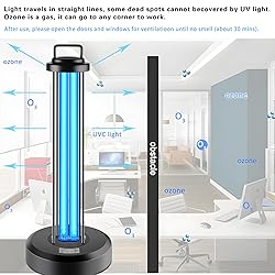 38W UV Light Sanitizer, Ultraviolet Lamp with