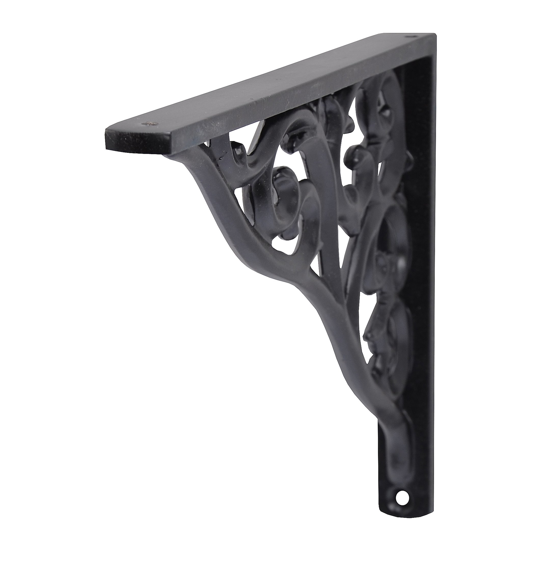 DL Square Baroque 23 x 18 cm Matt Black