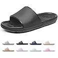 Frykun Non Slip Shower Shoes Bathroom Slippers for Pool Camping Open-toe