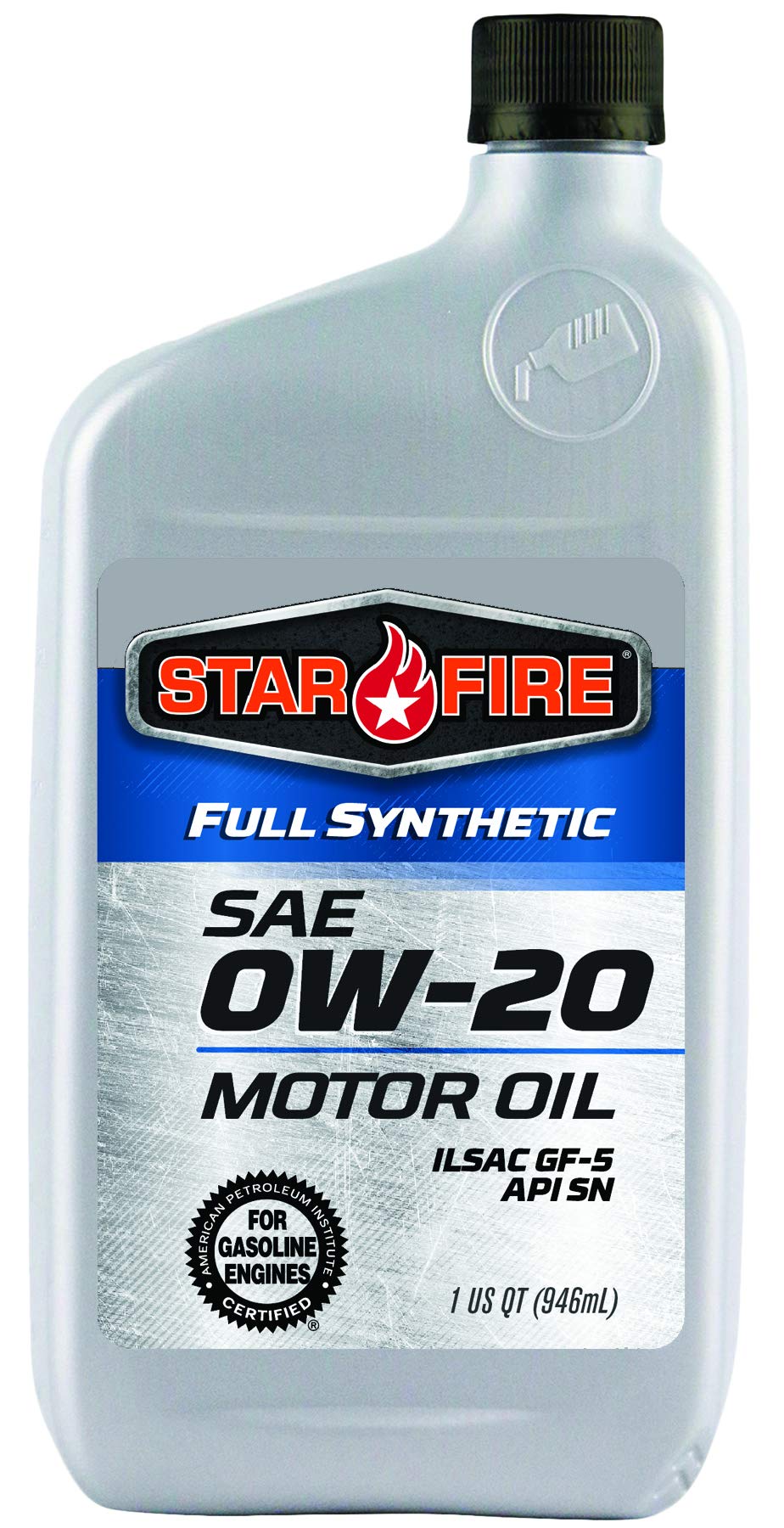 Star Fire Premium Lubricants 0W20 Full Synthetic Motor Oil 12/1QT
