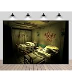 Amazon.com : CORFOTO 7x5ft Fabric Creepy Hospital Bloody Ward Room