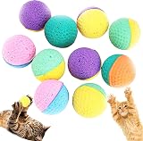 BIPY 20Pcs Cat Foam Ball Toys 4cm Colorful Indoor Interactive Play Balls view 1