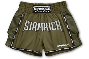 SIAMKICK Elite Muay Thai Shorts for Men Women Boxing Kickboxing High Grade MMA Fight Clothing Training Workout Trunks